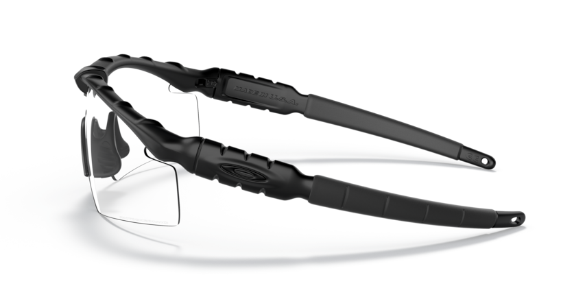 Oakley M Frame 2.0 occhiali balistici con lente trasparente, nero opaco
