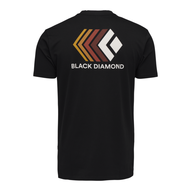 Black Diamond Faded maglietta a maniche corte da uomo, nero