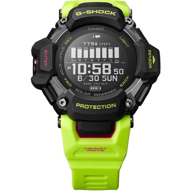 Casio G-Shock GBD-H2000-1A9ER orologio, nero/giallo