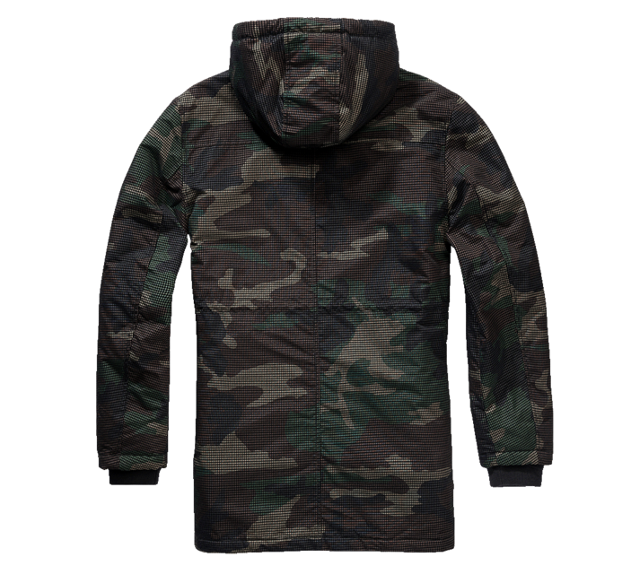 Brandit Parka Grid Camo, terra di bosco
