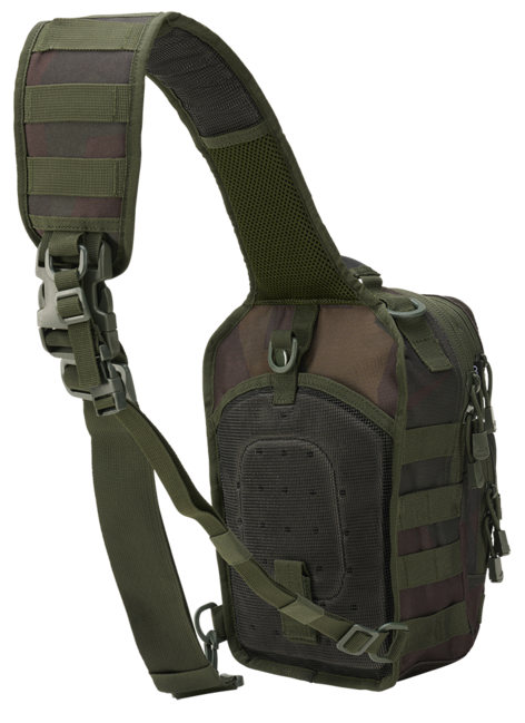 Brandit Cooper borsa a tracolla, legno scuro