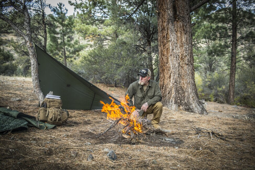 Helikon-Tex Woodsman camicia - marrone terroso, nero A
