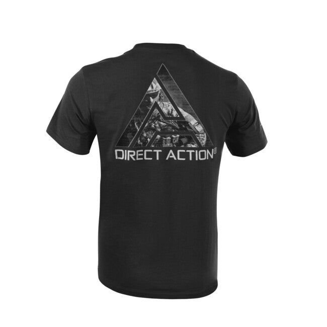Direct Action Logo D.A. (#3) T-shirt Cotone, nero