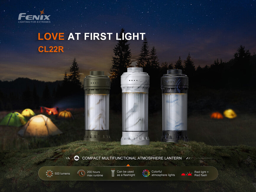 Fenix CL22R lanterna ricaricabile, bianco
