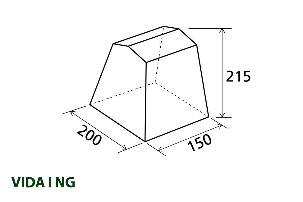 Brunner Vida NG tenda da cucina 150x200