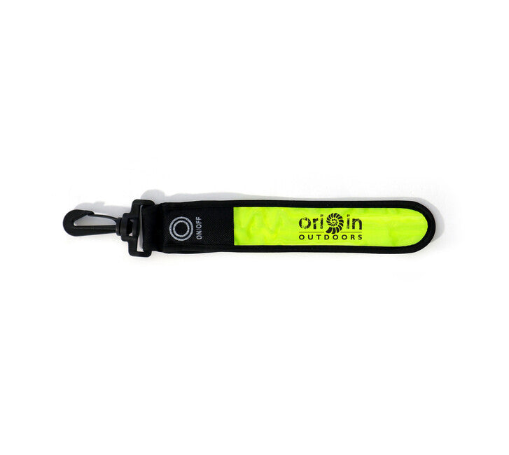 Origin Outdoors Ciondolo e LED, verde riflettente