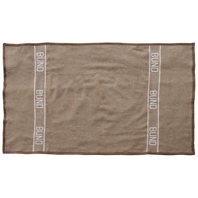 MFH Coperta in lana, marrone, circa 220 x 130 cm