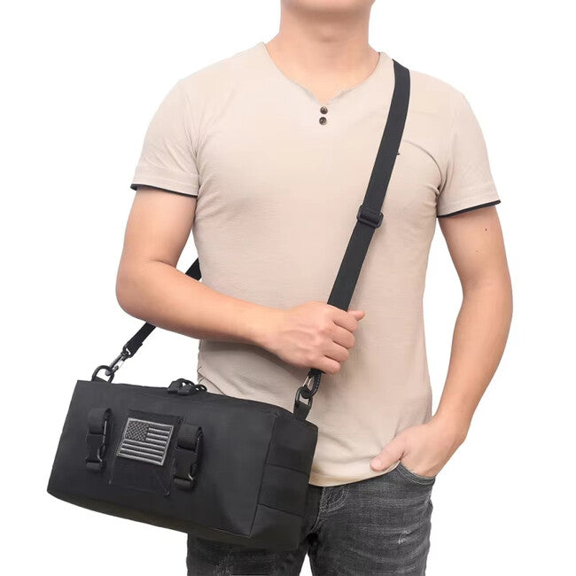 DRAGOWA Tactical Quebec borsa a tracolla, kaki