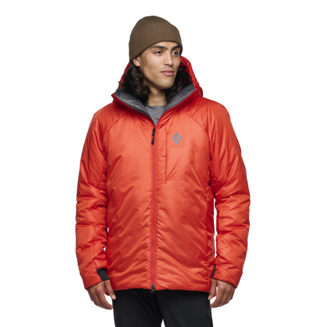 Black Diamond Belay parka da uomo, ottanio