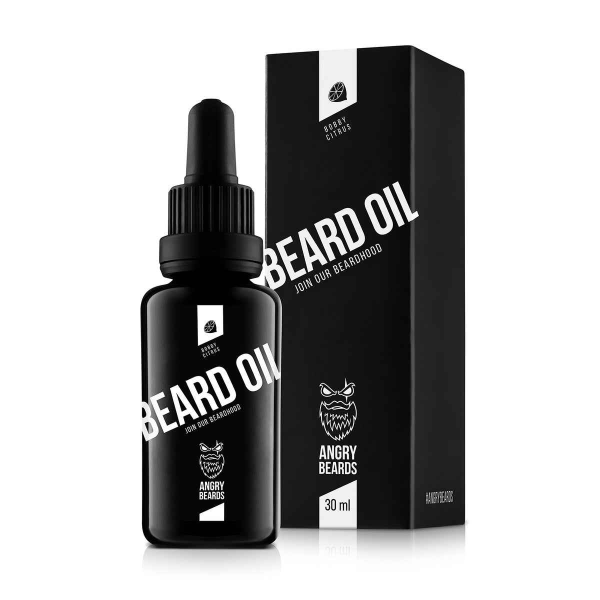 Angry Beards Bobby Citrus olej na bradu a fúzy, 30 ml
