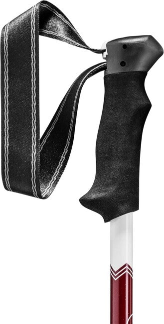 Leki Trail Lite bastoncini da trekking 100 - 135 cm, tamarillo-bianco