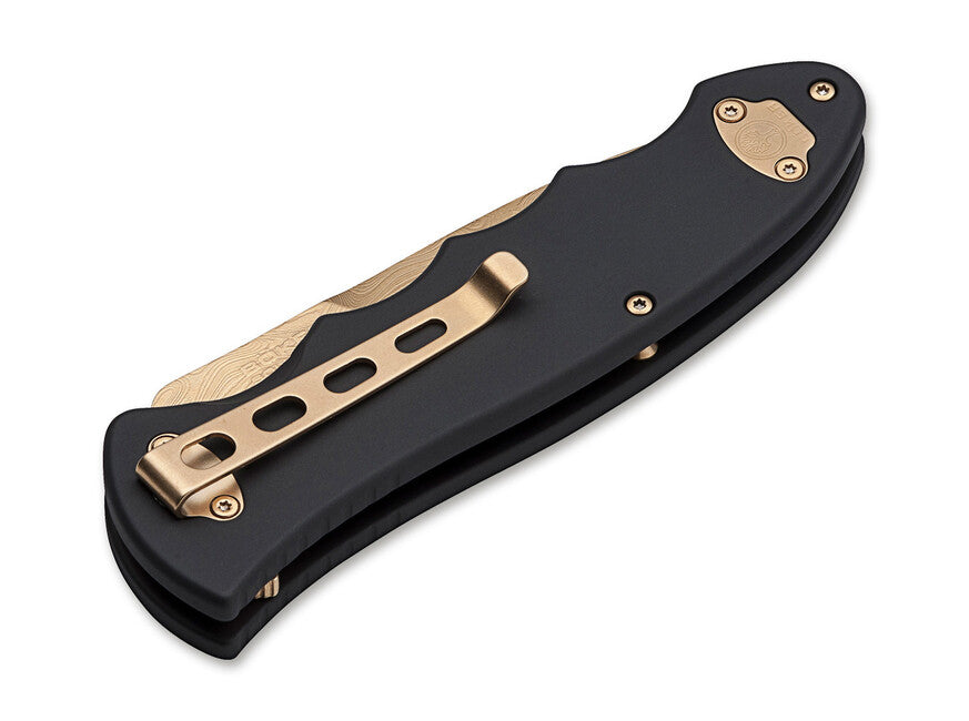 Böker Leopard-Damast III 42 oro