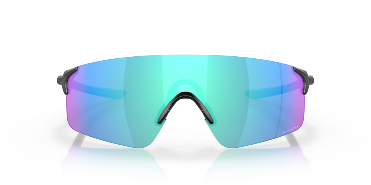Oakley Evzero Blades occhiali da sole con telaio steel e con le diapositive prizm sapphire