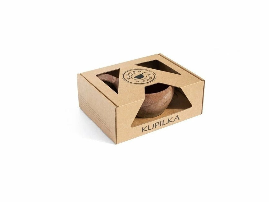 Kupilka set di posate con tazza 370 ml, marrone
