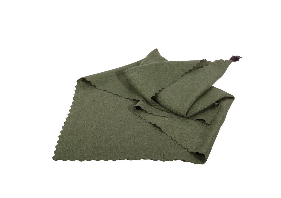 BasicNature Mini Towel asciugamano da viaggio in microfibra ultrafine L oliva