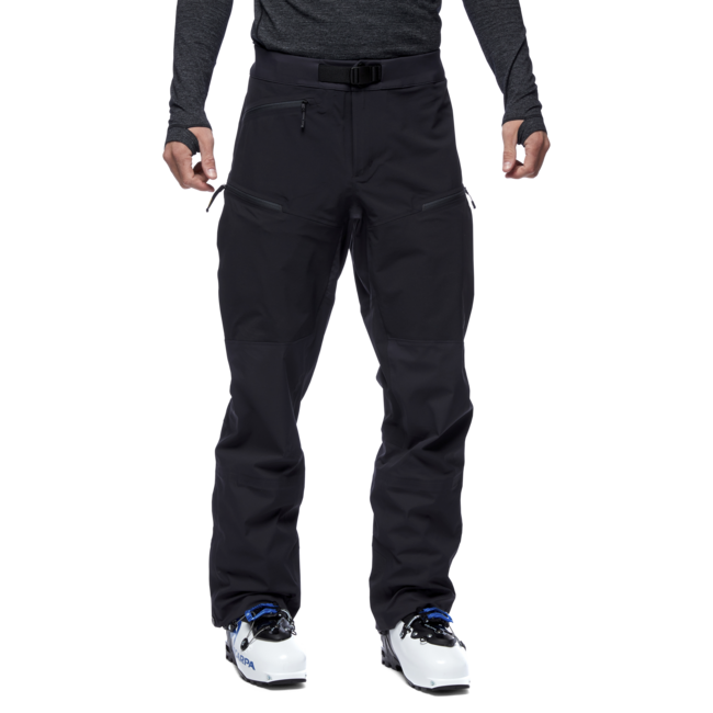 Black Diamond Dawn Patrol pantaloni ibridi da uomo, neri