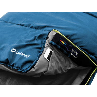 Outwell Campion sacco a pelo, blu