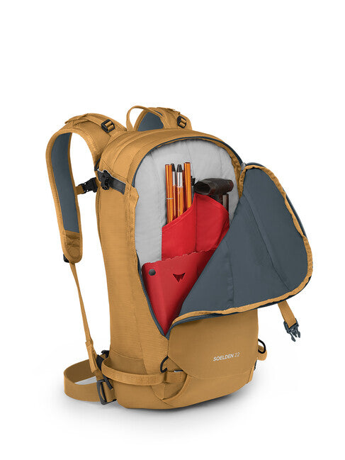 Osprey Soelden zaino skialp 22, artisan yellow