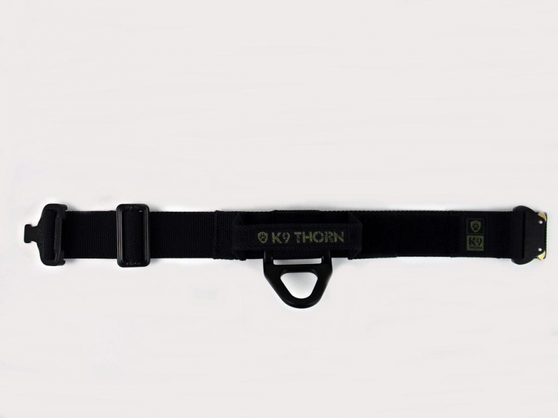 K9 Thorn Bravo collare con fibbia cobra, nero