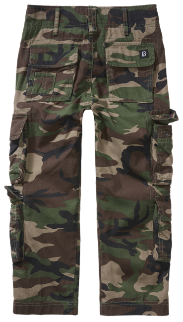 Brandit Pure Vintage pantaloni per bambini, terra di bosco
