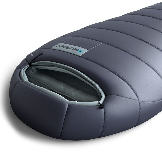 Husky Micro 2 sacco a pelo estivo ultraleggero, blu scuro