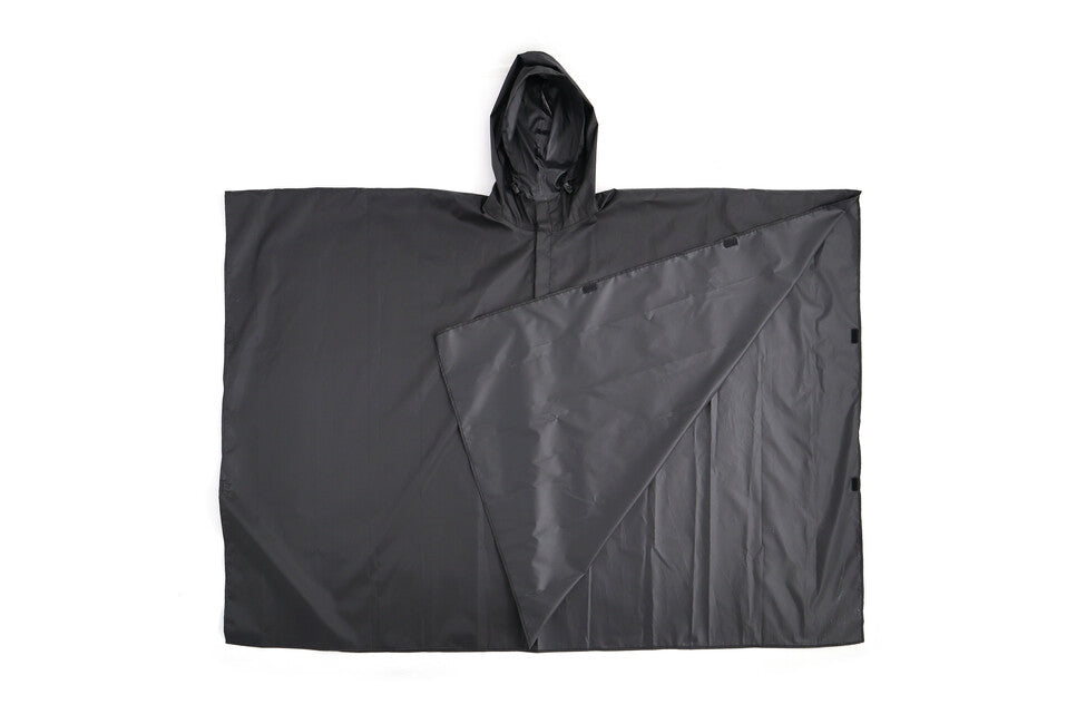 Origin Outdoors Impermeabile da escursionista, nero