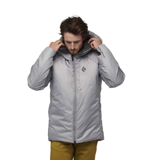 Black Diamond Parka Belay da uomo, peltro