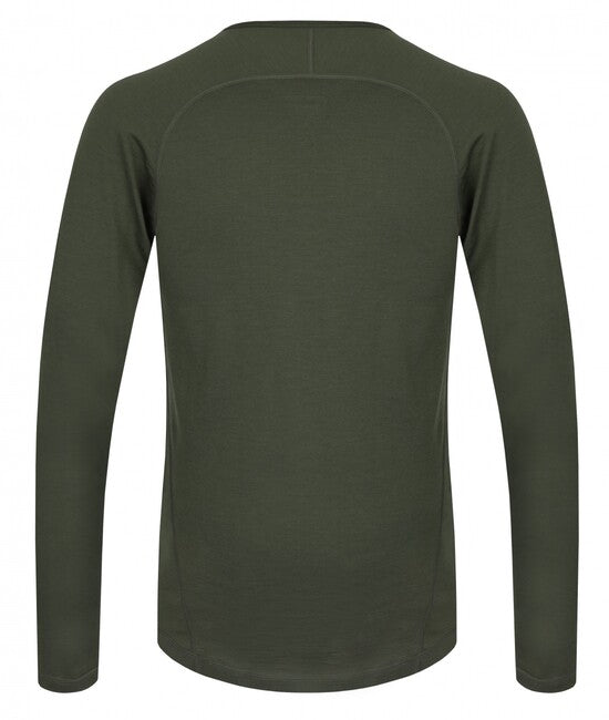 Husky Merow Maglia termica da uomo a maniche lunghe, verde