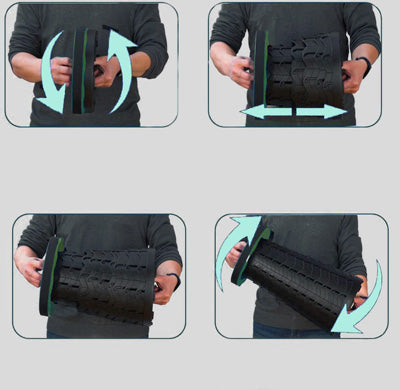 Origin Outdoors Sedia telescopica 45 cm, nera