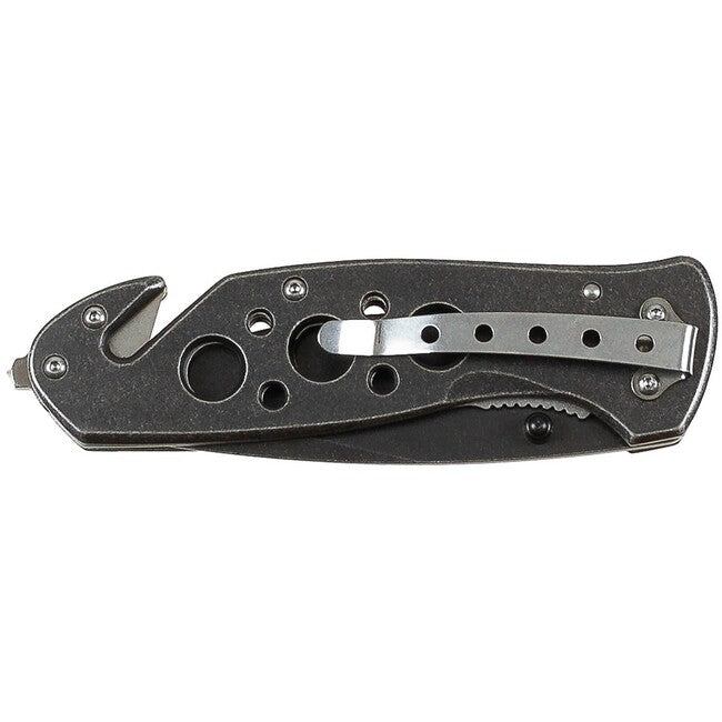 Fox Outdoor Jack coltello a una mano, con manico in metallo