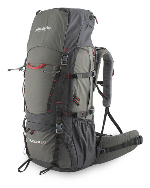Pinguin Explorer zaino 50 in nylon, nero