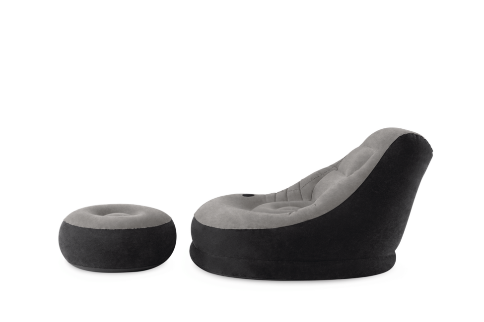 Intex Poltrona gonfiabile Ultra Lounge con poggiapiedi