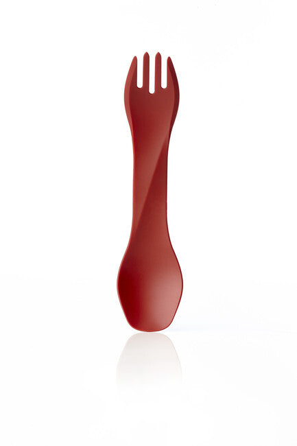 Humangear Gobites UNO posate 3 pezzi, rosso grigio arancione