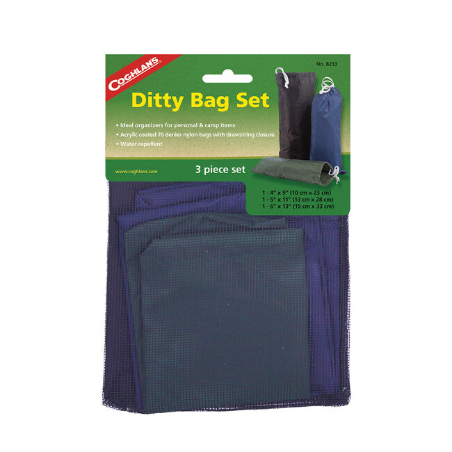 Coghlans CL Ditty bag organizer set - 3 misure, 3 colori