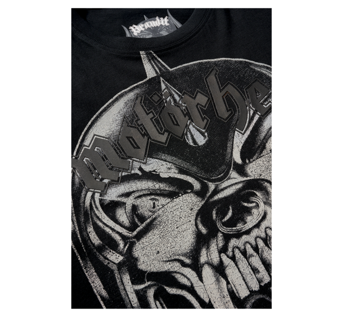 Brandit Motörhead maglietta con stampa Warpig, nero