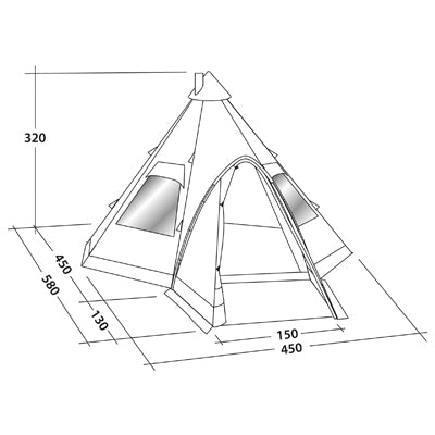Robens Kiowa tenda per 10 persone