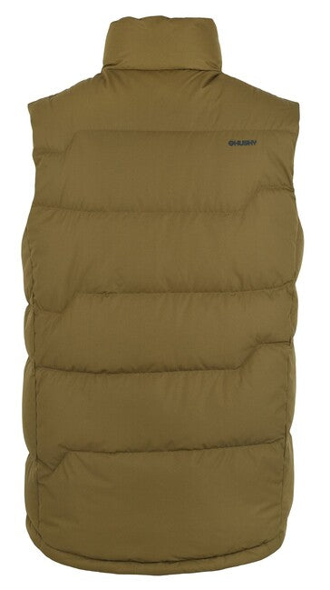 HUSKY Men's Down Vest Deep M, Dark Khaki