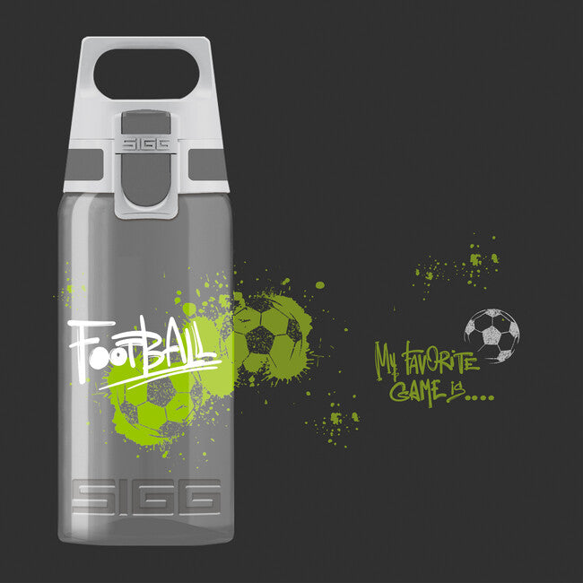 Sigg Viva One bottiglia d'acqua per bambini, giornata di calcio