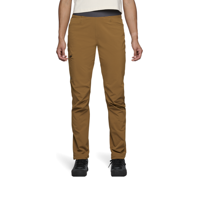 Black Diamond Alpine Light pantaloni da donna, curry scuro
