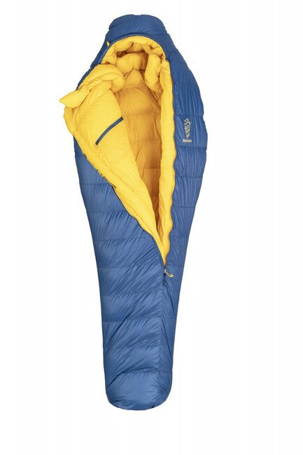Patizon G1100 Sacco a pelo invernale Sinistro, navy/oro