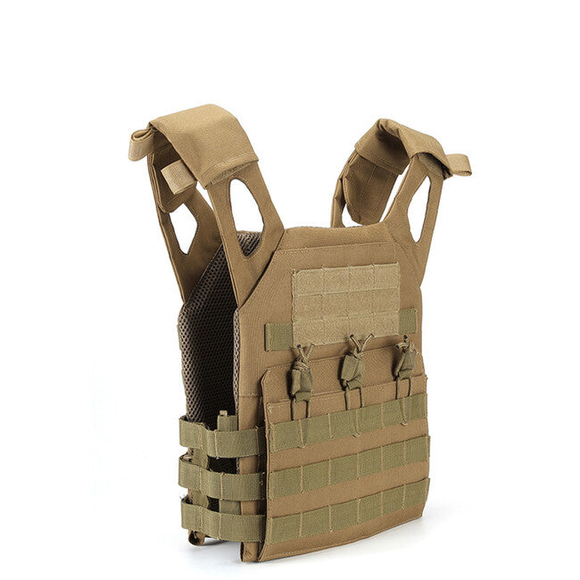 DRAGOWA Tactical Gilet tattico Molle, nero