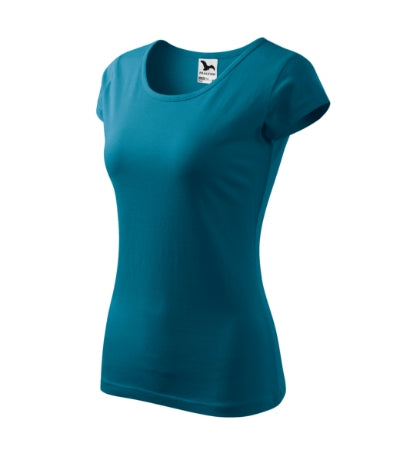 Malfini Pure t-shirt da donna, blu petrolio