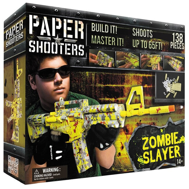 Paper Shooters Zombie Slayer set di pistole pieghevoli