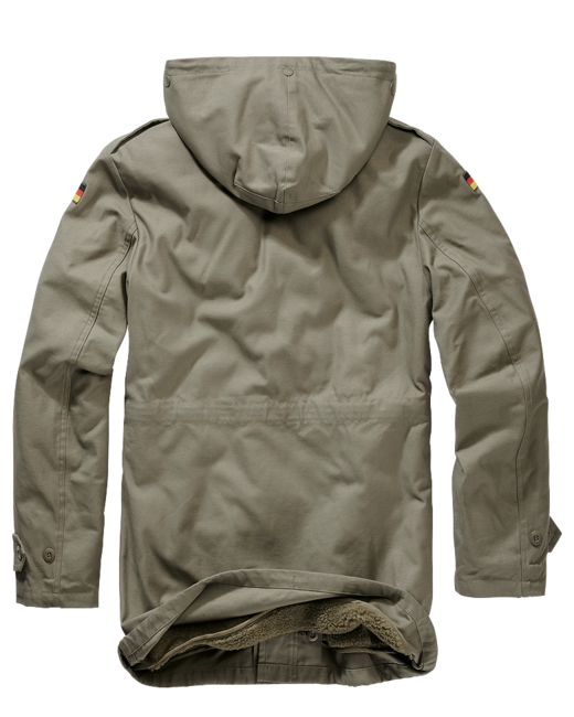 Brandit Parka BW con bandiera, oliva