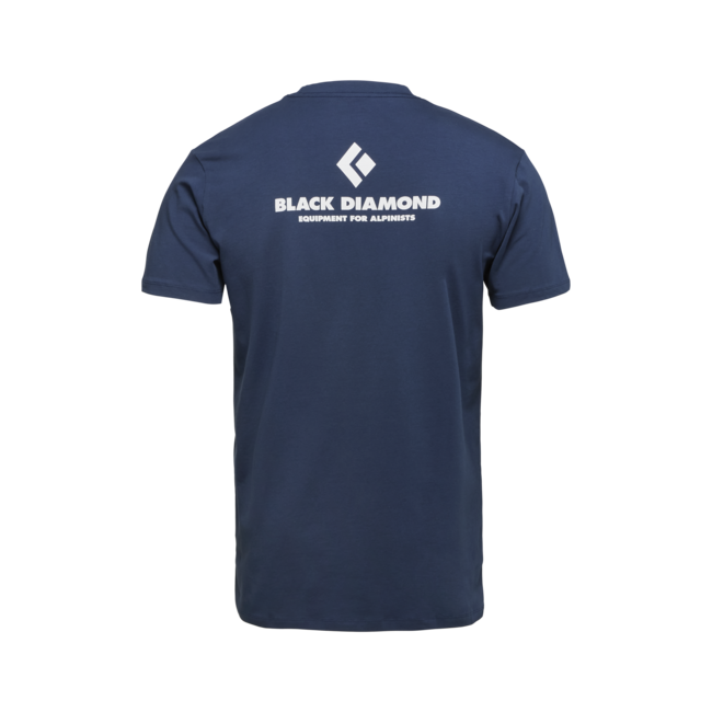 Black Diamond Equipment For Alpinist t-shirt da uomo a maniche corte, indaco