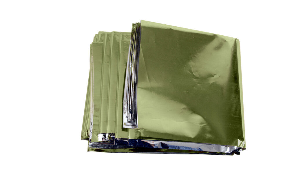 Origin Outdoors Coperta di sopravvivenza XL, argento oliva