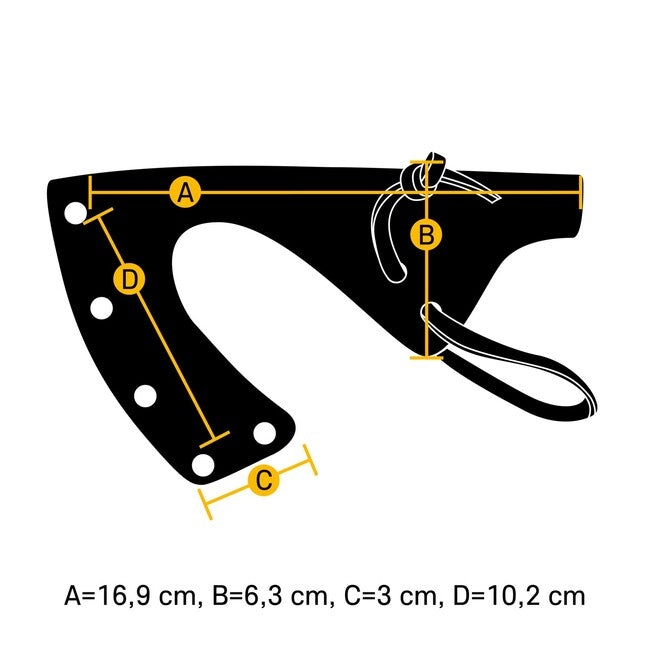 Hultafors Premium fodero di ricambio per ascia SSHB-0,85HF (ID 840716)