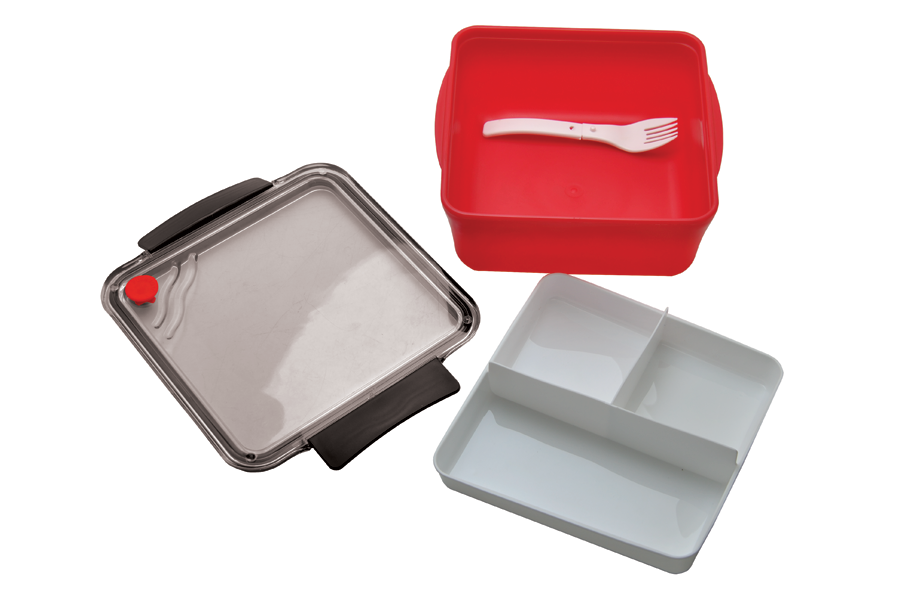 Baladeo PLR510 scatola per alimenti, rosso