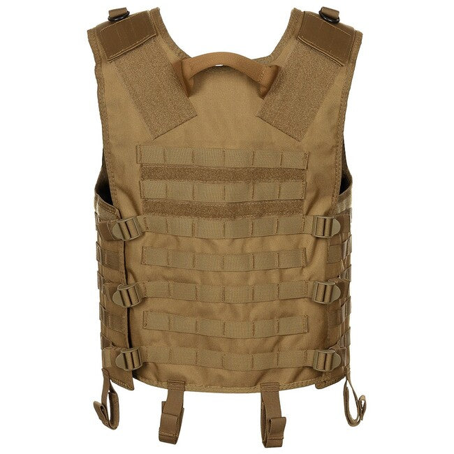 MFH gilet molle light, marrone coyote