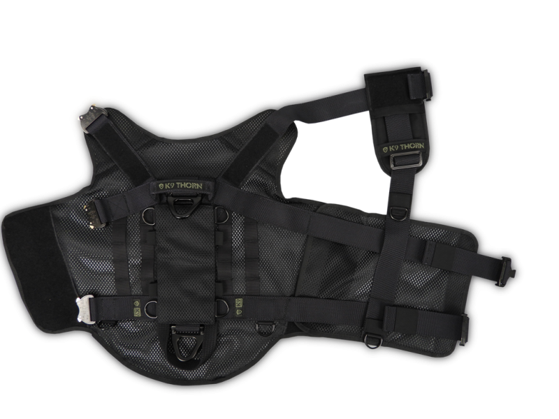 K9 Thorn Pettorina tattica leggera, nera